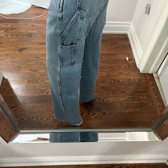 Zara carpenter jeans size 32/00 perfect condition - Picture 4 of 6